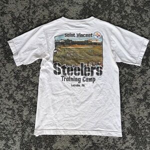 Reebok White Steelers Training Camp Shirt